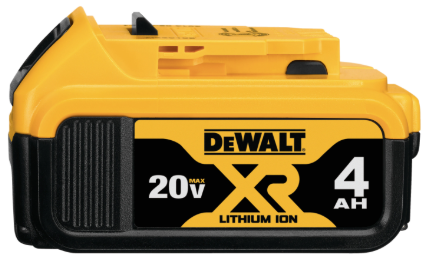 DeWalt 20V MAX XR® 4Ah Lithium Ion Battery Pack