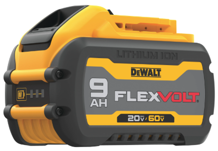 DeWalt 20V/60V MAX FLEXVOLT® 9Ah Battery