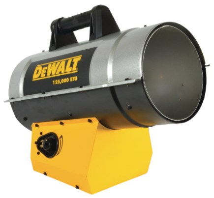 DeWalt 125,000 BTU Forced Air Propane Heater