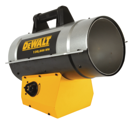 DeWalt 150,000 BTU Forced Air Propane Heater