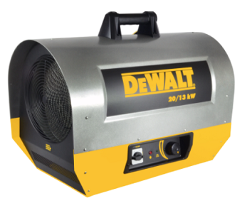 DeWalt 13/20 kW Forced Air Portable Electric Construction Heater