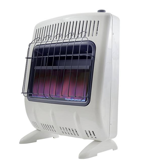 HeatStar 20,000 BTU Vent Free Blue Flame Propane Heater w/ Thermostat & Blower