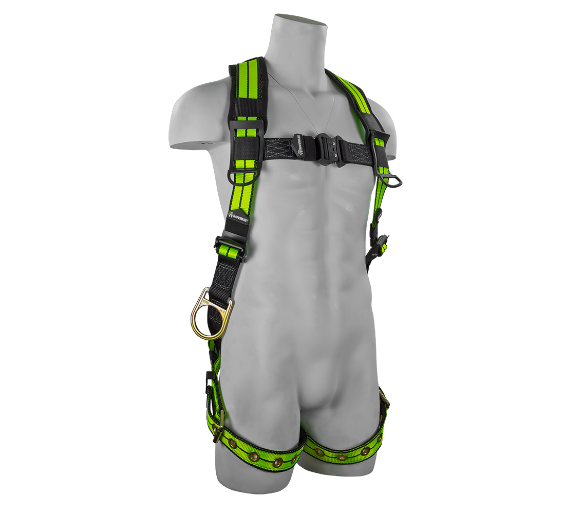 SafeWaze PRO+ Flex Vest Harness w/ 3 D-Rings