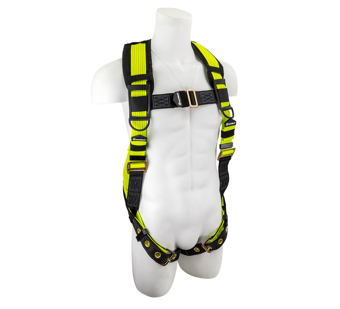 SafeWaze PRO+ Yellow Hi-Vis Harness