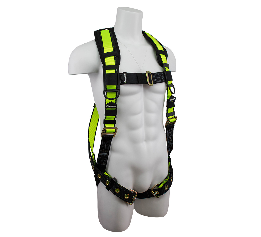 SafeWaze PRO Vest Harness w/ Grommet Leg Straps