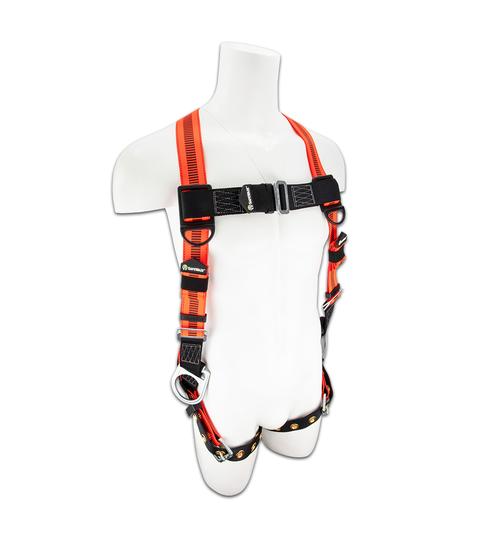 SafeWaze V-Line Harness w/ Side Positioned D-Rings