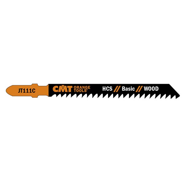 CMT 4" x 8TPI Fast Coarse Cut Softwood Jig Saw Blades - 5 Pack