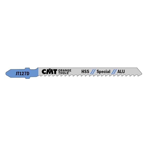 CMT 4" x 8TPI HSS Special Aluminum Jig Saw Blades - 5 Pack
