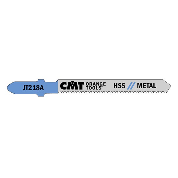 CMT 3" x 21TPI Ferrous & Non-Ferrous Curve Cut Thin Sheet Metal Jig Saw Blades - 5 Pack