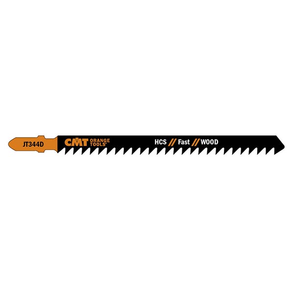 CMT 5-1/2" x 6TPI Very Fast Straight Coarse Cut Hard/Softwood & Thick Timber Jig Saw Blades - 3 Pack