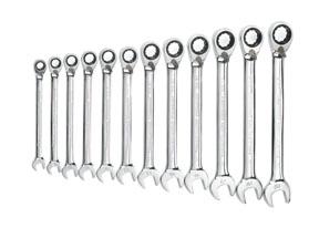 GearWrench 12pc. Metric Reversible Combination Ratcheting Wrench Set