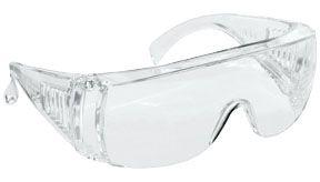 SAS 5120 Worker Bee Safety Glasses - Clear with Clear Lens - Polybag (Dozen)