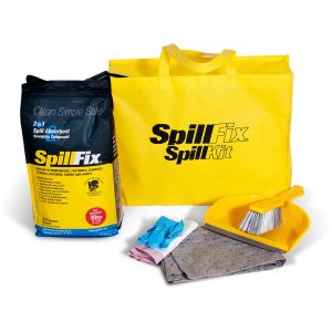 SpillFix Economy Spill Kit With 2-3L Shaker Jars