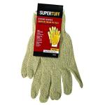 LARGE TOP QUALITY NATURAL COLORED STRING GLOVES