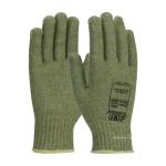 PIP Kut Gard® 7 Gauge Green Seamless Knit Polyester Lined ACP/Kevlar Gloves - Economy Weight