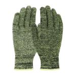 PIP Kut Gard® 7 Gauge Green Seamless Knit Polyester Lined PolyKor™ Gloves - Medium Weight