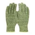 PIP Kut Gard® LARGE 7 Gauge Green Seamless Knit Polyester Lined PolyKor™ Gloves - Heavy Weight