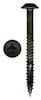 Phillips Drive Round Washer Head QX2™ Black Phosphate Plated Head Cabinet Installations Screws by QuickScrews®
