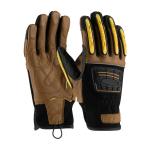 PIP Maximum Safety® Kevlar Lined Reinforced Goatskin Leather Palm Safety Gloves - Dorsal Guards