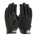 PIP Maximum Safety® Black Synthetic Leather Mechanical Safety Gloves
