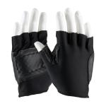 PIP Maximum Safety® Black Anti-Vibration Shock Absorbing Goatskin Leather Palm Lifting Gloves