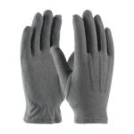 PIP Cabaret™ Gray 100% Cotton Raised Back Stitching Dress Gloves - Large