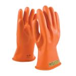 PIP Novax® Class 00 Orange 11" Straight Cuff Insulated Rubber Gloves