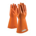 PIP Novax® Class 1 Orange 14" Straight Cuff Insulated Rubber Gloves