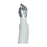 PIP Kut Gard® White Single Ply Pritex™ Antimicrobial Fiber Blended Blousy Sleeve