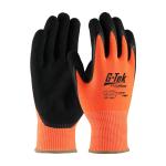 PIP® G-Tek® PolyKor® 13 Gauge Hi-Vis Orange Seamless Knit A3 Double-Dipped Nitrile Coated MicroSurface Grip Gloves