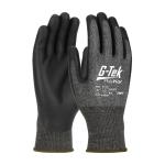 PIP G-Tek® PolyKor® X7™ 18G Black Seamless Knit Blended NeoFoam® Coated Gloves - Touchscreen Compatible