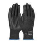 PIP G-Tek® PolyKor® Black 13G Seamless Knit A3 Smooth Grip PVC Coated Gloves