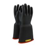 PIP Novax® 16" Black/Red Class 2 Bell Cuff Insulated Rubber Gloves