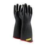 PIP Novax® 18" Black/Red Class 2 Countour Cuff Insulated Rubber Gloves