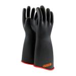 PIP Novax® 18" Black/Red Class 4 Countour Cuff Insulated Rubber Gloves