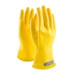 PIP Novax® 11" Yellow Class 00 Straight Cuff Insulated Rubber Safety Gloves