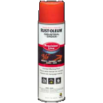 Rust-Oleum® Gloss Water-Based Precision Line Marking Paint  FLUORESCENT RED (17 oz Aerosol)
