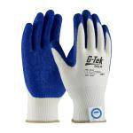 PIP G-Tek® 3GX® White Seamless Knit Dyneema® Latex Coated Crinkle Grip Medium Weight Gloves