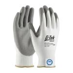 PIP G-Tek® 3GX® White/Gray 13G Seamless Knit Dyneema® Polyurethane Coated Smooth Grip Gloves