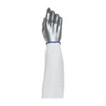 PIP Kut Gard® White Single Ply Seamless Knit Dyneema® Diamond Elastic End Sleeve