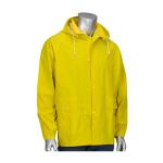 PIP Base35™ Yellow Premium 0.35mm PVC/Polyester/Corduroy Rain Jacket
