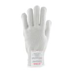 PIP Kut Gard® White Seamless Knit Antimicrobial PolyKor Cut Resistant Gloves - Heavy Weight