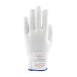 PIP Kut Gard® White Seamless Knit Silagrip Coated Palm Antimicrobial/Dyneema® Cut Resistant Gloves - Light Weight