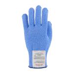 PIP Kut Gard® Bright Blue Seamless Knit Antimicrobial/Dyneema® Stainless Steel Cut Resistant Gloves - Medium Weight