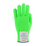 PIP Kut Gard® Bright Green Seamless Knit Antimicrobial/Dyneema® Stainless Steel Cut Resistant Gloves - Medium Weight