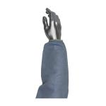 PIP Clear 18" Blue Single Ply Protective Denim Sleeves