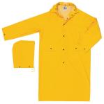 MCR Safety Classic Yellow Industry Grade .32mm PVC/Polyester Knee Rain Coat