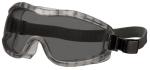 MCR Safety Stryker Gray Anti-Fog Lens Indirect Vent Elastic Strap Premium Safety Goggles