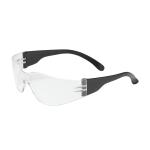 PIP Zenon Z11sm™ Clear Anti-Scratch/Anti-Fog Coated Lens Black Temple Rimless Safety Glasses