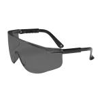 PIP Zenon Z28™ Gray Anti-Scratch Coated Lens Black Temple OTG Rimless Safety Glasses